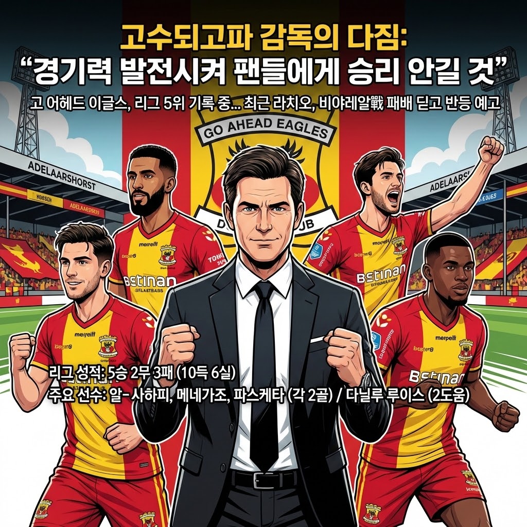 고 어헤드 감독, SS 라치오와(과)의 패배 후 `경기력